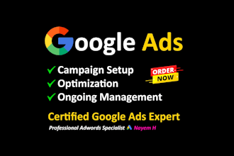 setup your google ads campaigns