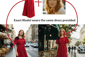 use ai to change your models dress