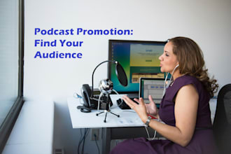 write about and promote your podcast to a global audience of creative minds