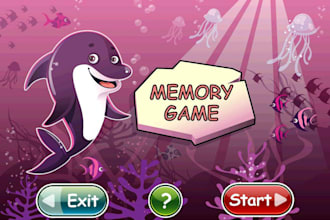 create a great memory game for children,  speaking to your child using his name