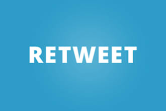retweet to more than 3700 real followers