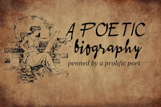 write a poetic about me for any industry