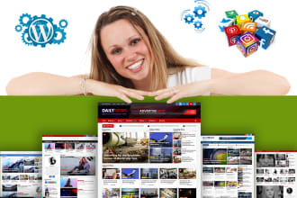 create professional automated wordpress website