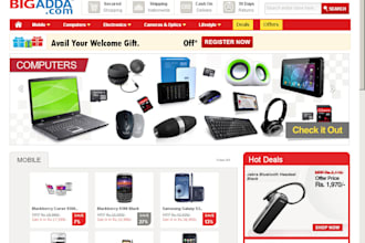 build ecommerce website online store