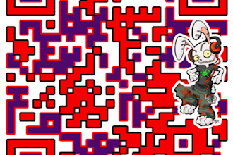 create a custom colour QR code with your logo/graphic/slogan