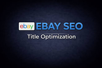 optimize ebay listings SEO to boost sales