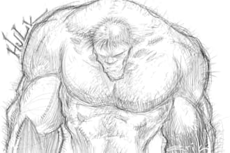 do a Digital Sketch of Certain Characters