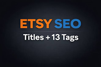 optimize your etsy listing SEO for higher rankings