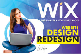 do wix or wix website design or wix website redesign