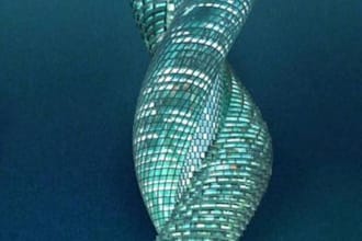 create a simple 3d model of something