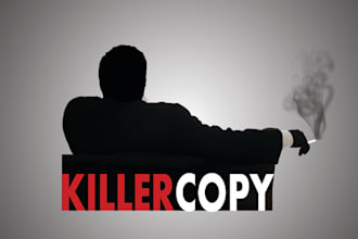 write killer copy for you