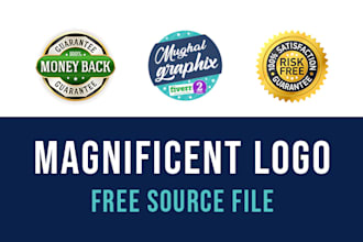design magnificent logo for your website