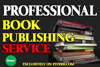 edit, format, design cover and self publishing your book on publishing websites