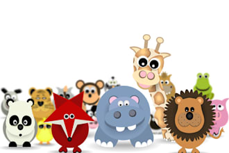 illustrate characters, avatars or mascots for you