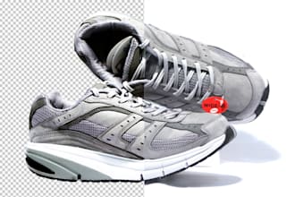 professionally remove the background and enhance your 8 images