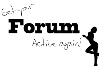 join your forum or blog and make up to 30 posts or comments