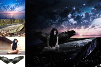 do photo manipulation,retouch and photo edit using photoshop