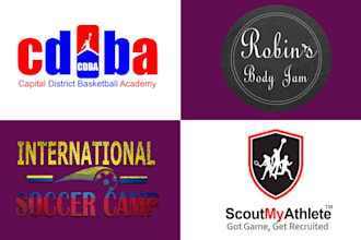 create a wordmark and lettermark logo