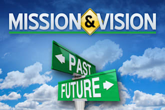 write your choice of ONE tagline or slogan, vision or mission statements