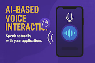develop interactive voice controlled ai computing application