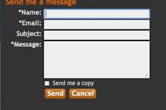 make contact form for your any type of website with antispam and with captcha