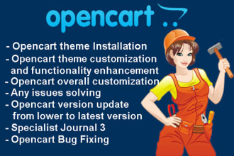 be your opencart bugs removal or fix expert opencart issue or errors