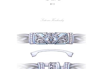 create a sketch design of your jewelry  bracelets