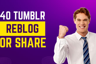 reblog your tumblr post, youtube videos to 40 tumblr blogs