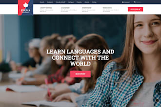 develop educational website in 7 days