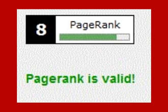 give you an ACTUAL PR8 Dofollow Backlink