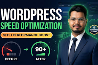 optimize wordpress speed and improve core web vitals