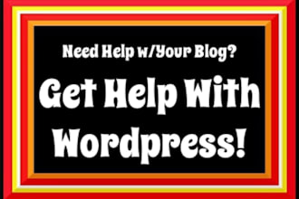 provide help for Wordpress websites