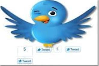 add 500 twiiter share votes clicks to your website
