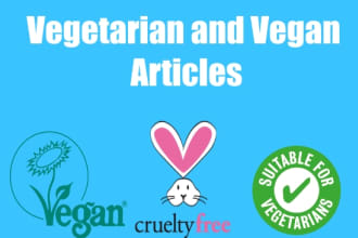 write a quality article about plant based living