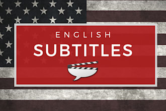 make english subtitles for a video