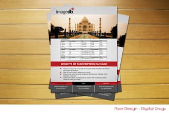 design unique and professional flyer or poster