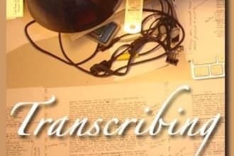 transcribe an audio file that is up to 20 minutes of length