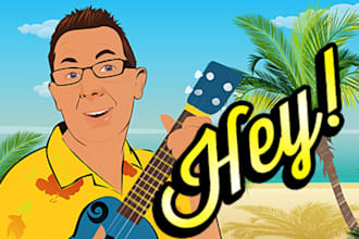 make a cool illustration for Fathers Day