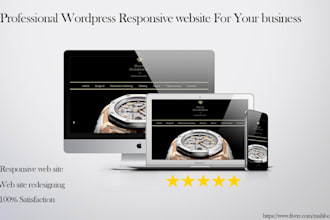 html wordpress responsive website