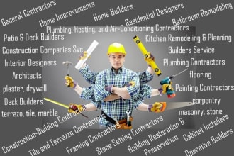 make b2b lead generation architect, designers and various types contractors