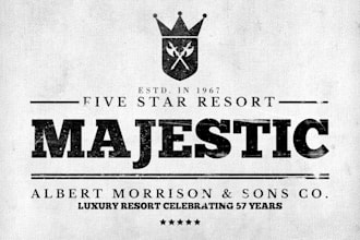 design vintage classic logo