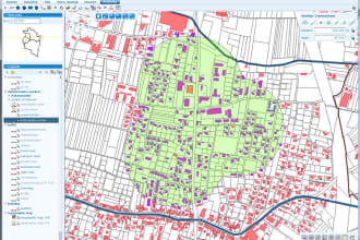 draw vector map in gis