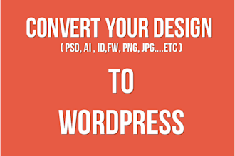 convert psd to wordpress