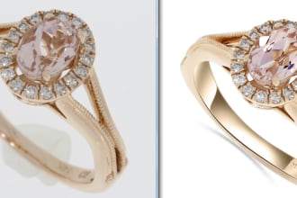 do high end jewelry editing