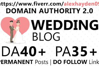 submit a guest post in wedding blog da 40 plus