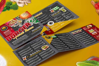 design food flyers and restaurant menus