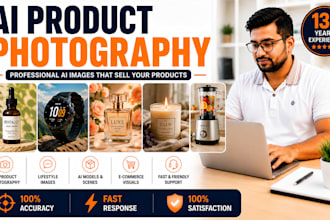 create ai product photography and lifestyle images