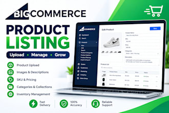 manually add products to your bigcommerce store