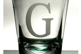 make you a Custom Shot Glass with One Initial Etched in it