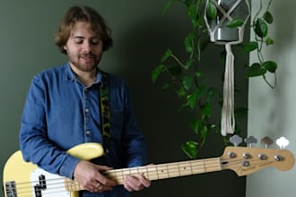 add an original bassline to your indie, folk or pop song